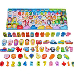 KidzLearn - 6-in-1 Traffic Matching & Counting Board