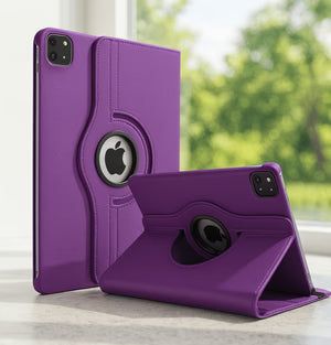 360° Rotating Leather iPad Case